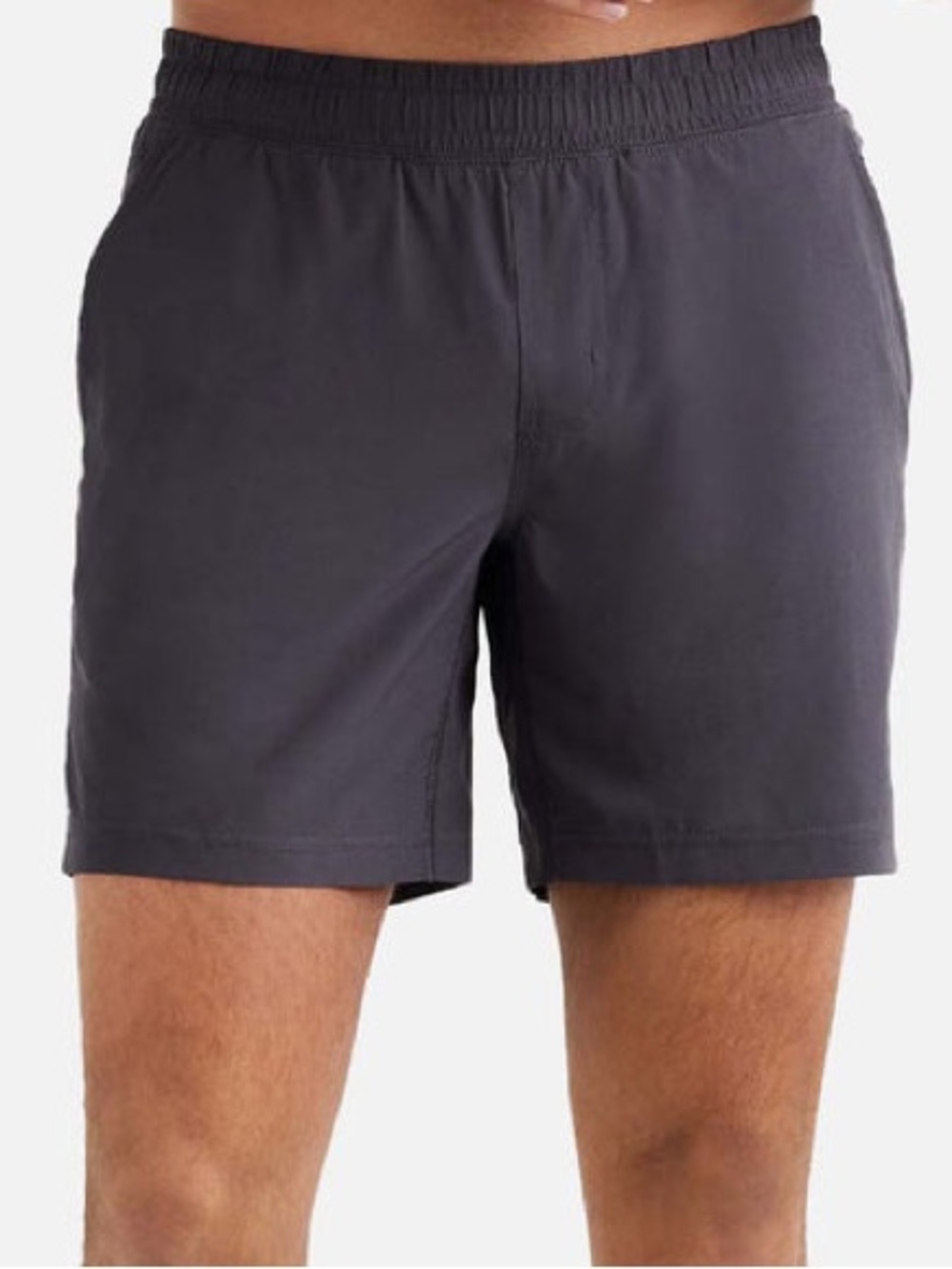 Rhone Mens XL 7” Athletic Shorts Slate Gray Stretch Performance Gym